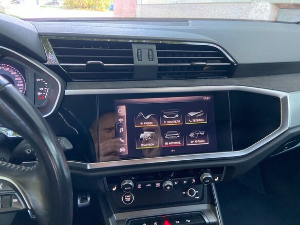 2021 Audi Q3 35 TFSI II (F3), белый, 3200000 рублей - вид 15