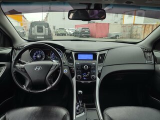 2011 Hyundai Sonata VI (YF), синий, 890000 рублей, вид 3
