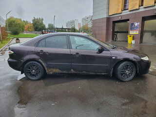 2005 Mazda 6 I (GG), фиолетовый, 245000 рублей, вид 3