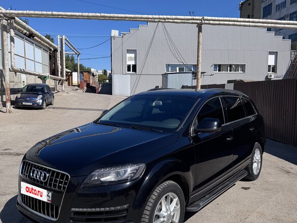 2015 Audi Q7 I (4L) Рестайлинг, чёрный