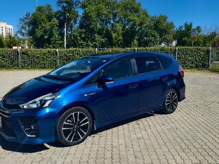 2015 Toyota Prius Alpha I (ZVW40/41) Рестайлинг, синий, 1900000 рублей, вид 2