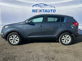 2014 Kia Sportage III Рестайлинг, синий, 1480800 рублей, вид 2
