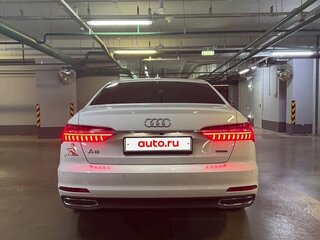 2020 Audi A6 45 TFSI V (C8), белый, 3800000 рублей, вид 4