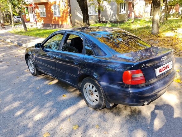 1998 Audi A4 I (B5), синий, 300000 рублей - вид 7
