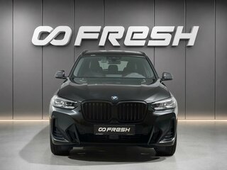 2022 BMW X3 20i xDrive III (G01) Рестайлинг, чёрный, 5985900 рублей, вид 3