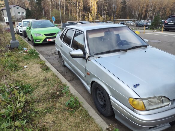 2007 Lada (ВАЗ) 2115, чёрный, 65000 рублей - вид 3