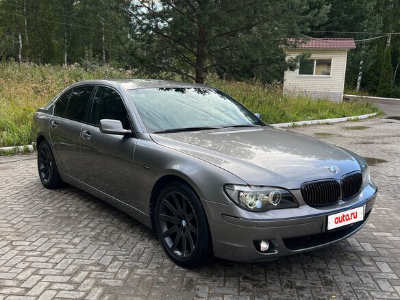 2005 BMW 7 серии 730i IV (E65/E66) Рестайлинг, серый, 1170000 рублей - вид 26