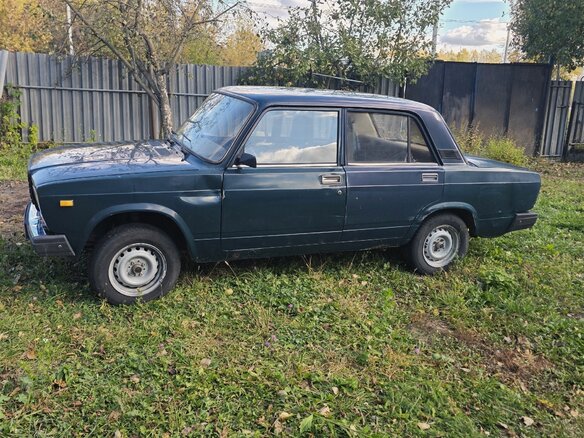 2008 Lada (ВАЗ) 2107, зелёный, 155000 рублей - вид 2