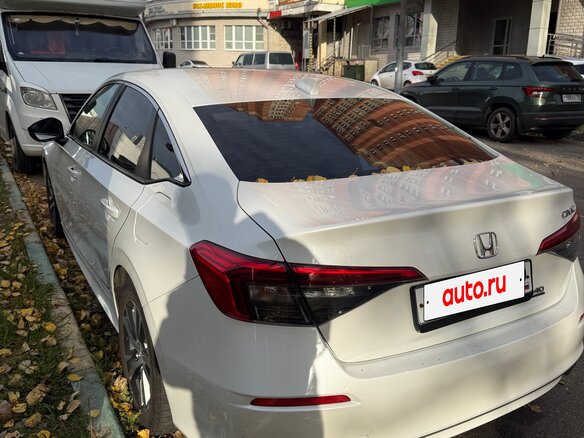 2021 Honda Civic XI, белый, 2600000 рублей - вид 3