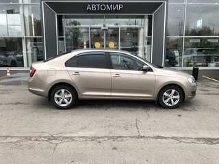 2018 Skoda Rapid I Рестайлинг, бежевый, 1389500 рублей, вид 4