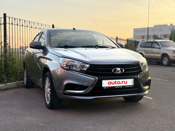 2017 Lada (ВАЗ) Vesta I, серый, 750000 рублей - вид 5