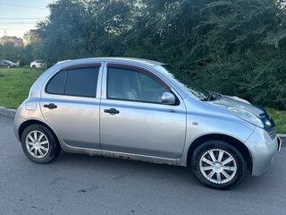 2003 Nissan March III (K12), серебристый, 290000 рублей, вид 3