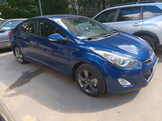 2012 Hyundai Elantra V (MD), синий, 1170000 рублей, вид 1