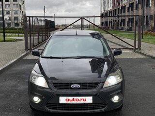 2009 Ford Focus II Рестайлинг, чёрный, 410000 рублей, вид 3