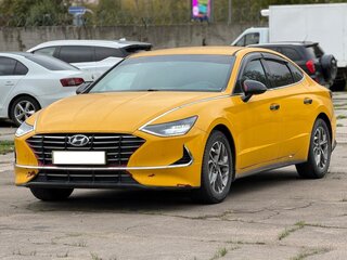 2021 Hyundai Sonata VIII (DN8), жёлтый, 1850000 рублей, вид 2