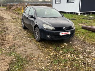 2009 Volkswagen Golf VI, чёрный, 700000 рублей, вид 3