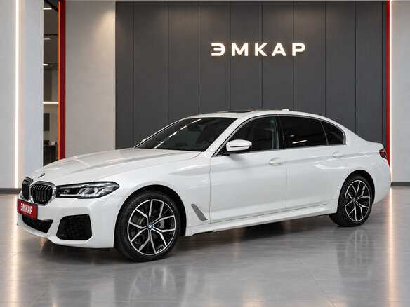 2022 BMW 5 серии Long 530Li VII (G30/G31/G38) Рестайлинг, белый, 4840000 рублей