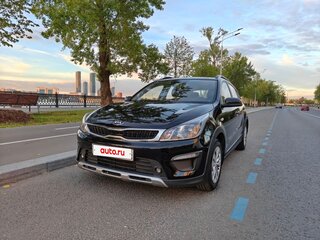 2018 Kia Rio X-Line IV, чёрный, 1250000 рублей, вид 4