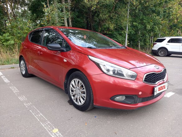 2014 Kia Ceed II, красный, 849000 рублей - вид 2