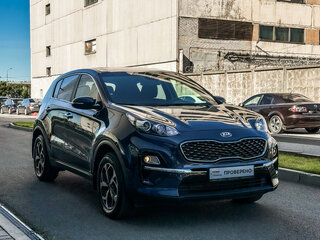 2019 Kia Sportage IV Рестайлинг, синий, 2049585 рублей, вид 5