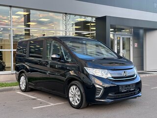 2016 Honda Stepwgn V, чёрный, 1550000 рублей, вид 1