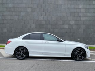 2018 Mercedes-Benz C-Класс 180 IV (W205) Рестайлинг, белый, 3030000 рублей, вид 3