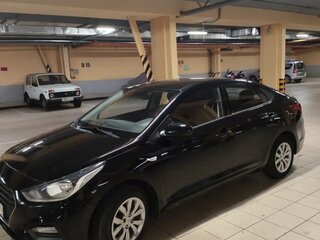 2019 Hyundai Solaris II, чёрный, 1250000 рублей, вид 2