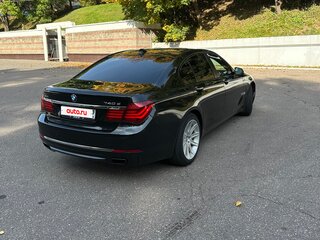 2012 BMW 7 серии 740d xDrive V (F01/F02/F04) Рестайлинг, чёрный, 1697000 рублей, вид 4