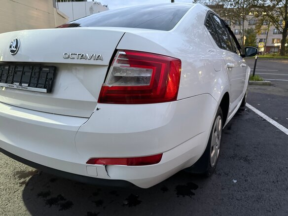 2014 Skoda Octavia III (A7), белый - вид 14
