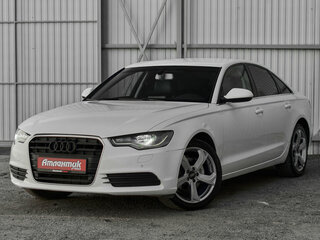 2012 Audi A6 IV (C7), белый, 1250000 рублей, вид 1