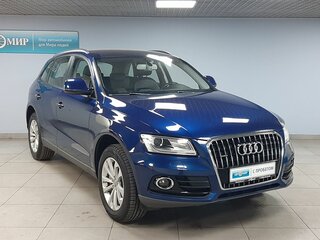 2016 Audi Q5 I (8R) Рестайлинг, синий, 2350000 рублей, вид 3