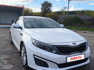 2015 Kia Optima III Рестайлинг, белый, 1700000 рублей, вид 3
