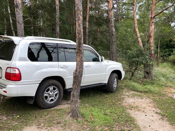2004 Lexus LX 470 II Рестайлинг, белый, 2150000 рублей - вид 25
