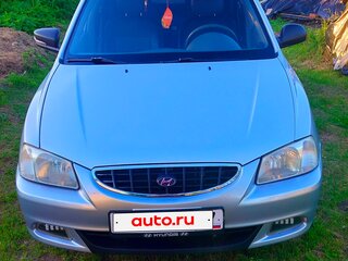 2008 Hyundai Accent ТагАЗ II, серебристый, 300000 рублей, вид 1