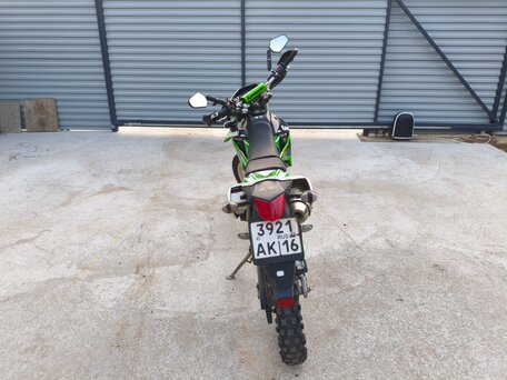 2015 Kawasaki KLX 250, зелёный, 370000 рублей, вид 3