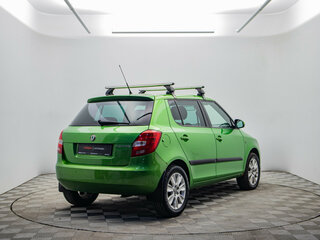 2010 Skoda Fabia II Рестайлинг, зелёный, 443000 рублей, вид 5