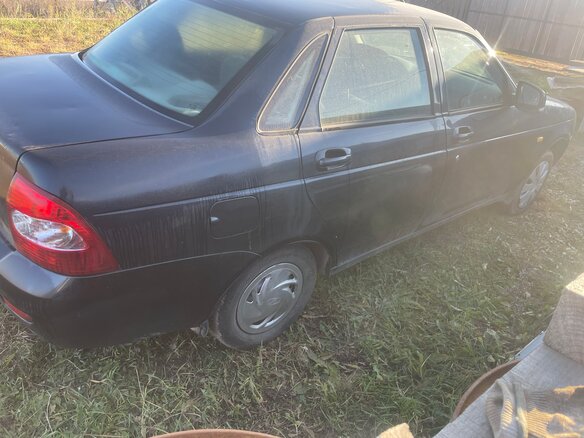 2008 Lada (ВАЗ) Priora I, чёрный, 140000 рублей - вид 14
