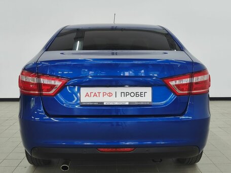 2021 Lada (ВАЗ) Vesta I, синий, 1170000 рублей, вид 4