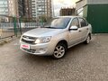 2012 Lada (ВАЗ) Granta I, серебристый, 215000 рублей