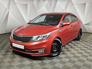 2015 Kia Rio III Рестайлинг, красный, 939000 рублей, вид 1