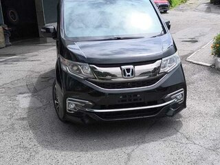 2015 Honda Stepwgn Spada V, чёрный, 1820000 рублей, вид 4