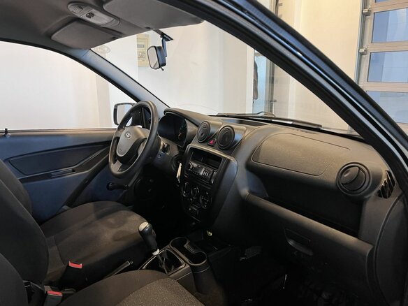2012 Lada (ВАЗ) Granta I, чёрный, 170000 рублей - вид 11