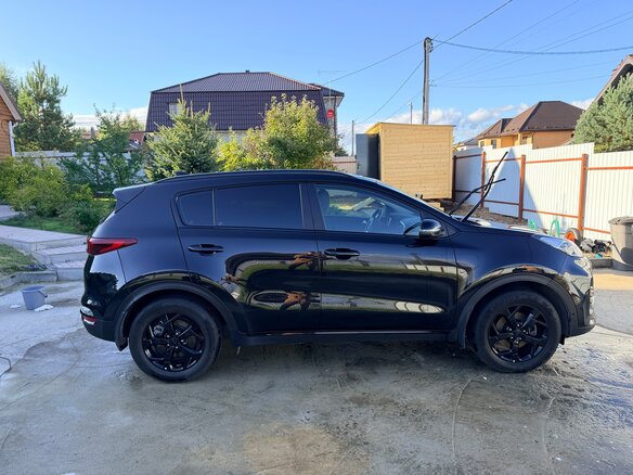 2021 Kia Sportage IV Рестайлинг, чёрный - вид 7