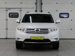 2012 Toyota Highlander II (XU40) Рестайлинг, белый, 1957000 рублей, вид 2