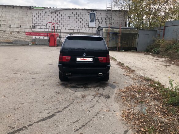 2002 BMW X5 3.0i I (E53), чёрный, 1000000 рублей - вид 3