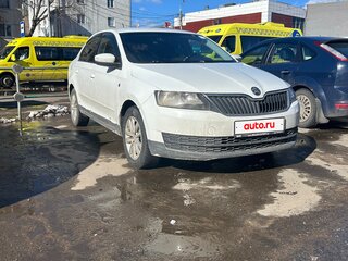 2014 Skoda Rapid I, белый, 390000 рублей, вид 3