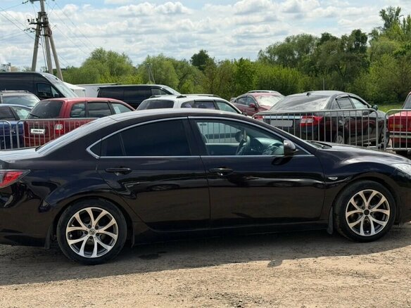 2008 Mazda 6 II (GH), пурпурный, 350000 рублей - вид 7