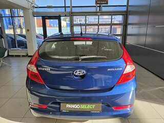 2015 Hyundai Solaris I Рестайлинг, синий, 1099000 рублей, вид 5