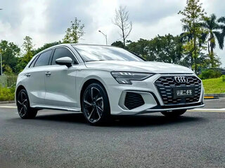 2023 Audi A3 Sportback 35 TFSI IV (8Y), белый, 1750606 рублей, вид 1