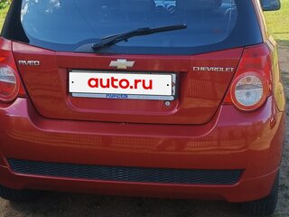 2009 Chevrolet Aveo I Рестайлинг, красный, 450000 рублей, вид 5